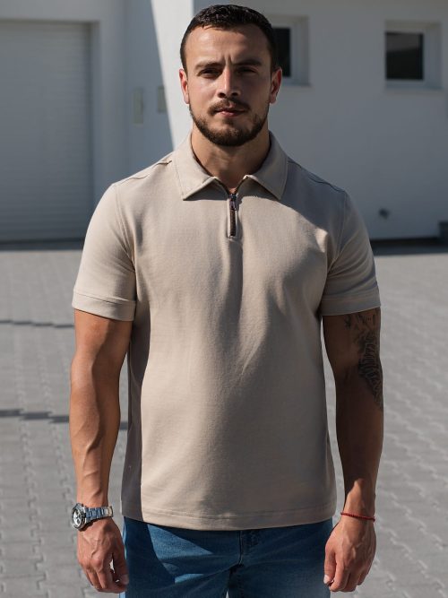 Fermini Polo Zip Bez