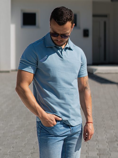 Fermini Premium Soft Polo Denim